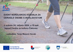 Event nordijskog hodanja za odrasle osobe s invaliditetom, pozivnica